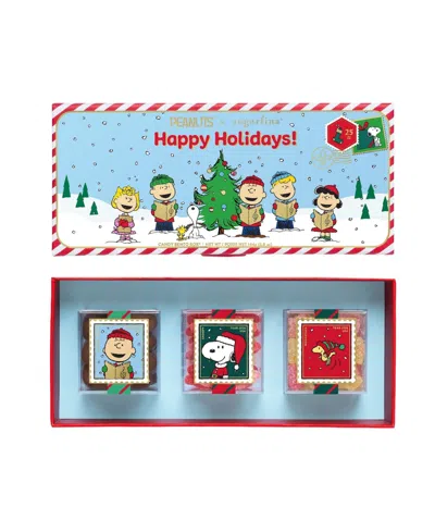 Sugarfina Peanuts Holiday Candy Bento Box, 3-piece In No Color