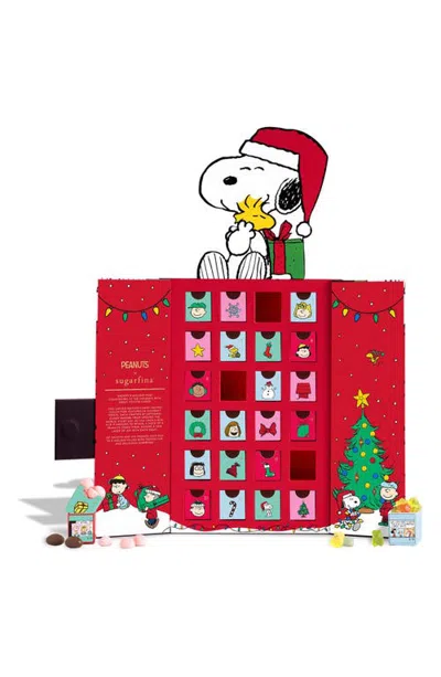 Sugarfina Peanuts Holiday Candy Tasting Collection In Red