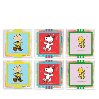 Sugarfina Peanuts Summer Assorted 6 Piece Cube Kit In Multi