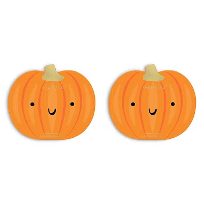 Sugarfina Pumpkin 2 Piece Bento Box Duo In Orange