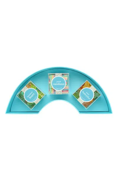 Sugarfina Rainbow 3-piece Candy Bento Box In Blue