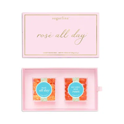 Sugarfina Rose All Day 2 Piece Candy Bento Box In Pink