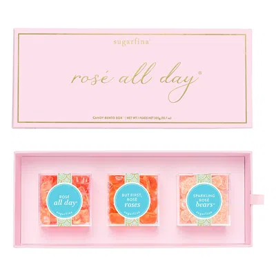 Sugarfina Rose All Day 3 Piece Bento Box In Pink