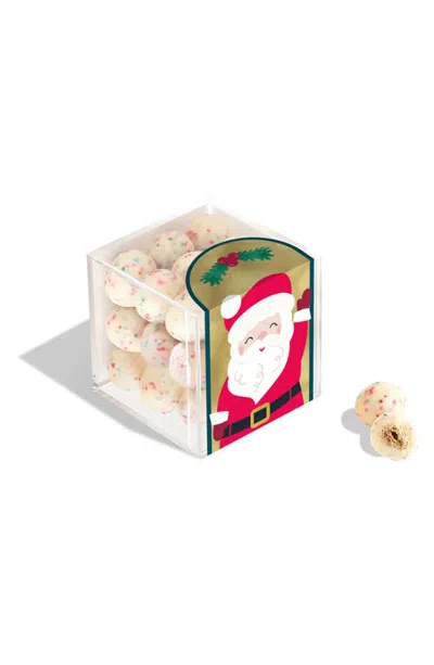 Sugarfina Santa's Cookie Bites Candy Cube In Red