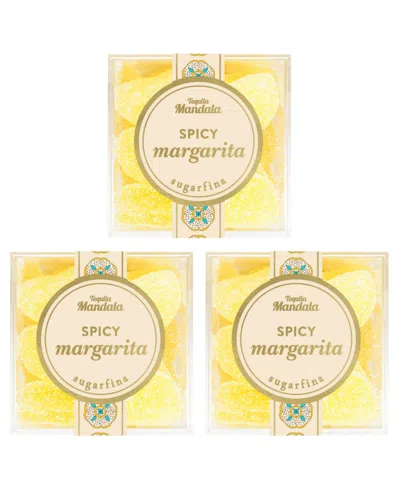 Sugarfina Spicy Margarita Small Cube Kit Tequila Mandala Blanco, 3 Pieces In Transparent