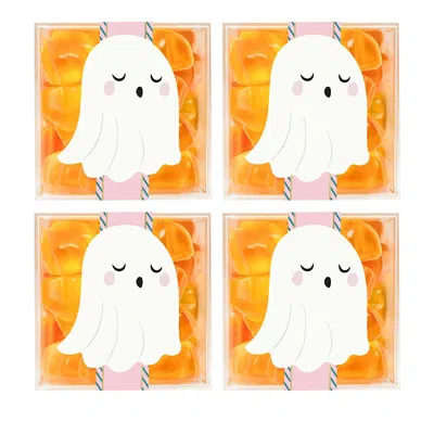 Sugarfina Spooky Ghost 4 Piece Candy Bundle In Orange