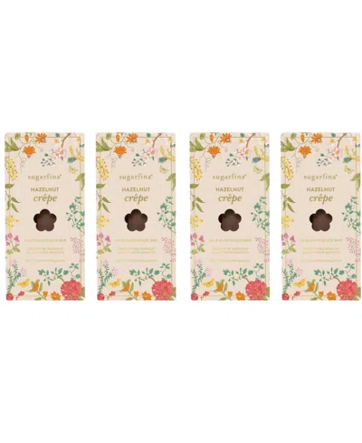 Sugarfina Hazelnut Crepe Milk Chocolate Bar 4pc Kit In Multi