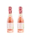 Sugarfina Spring La Vie En Rose Sparkling Rose Bears Celebration Bottles, 2 Piece In No Color