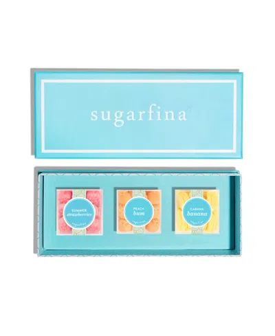 Sugarfina Sugarinfa Tropical Treats Candy Bento Box, 3 Piece In Blue