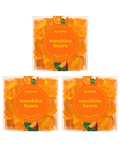 Sugarfina Sunshine Bears Small Cube Kit, 3 Pieces