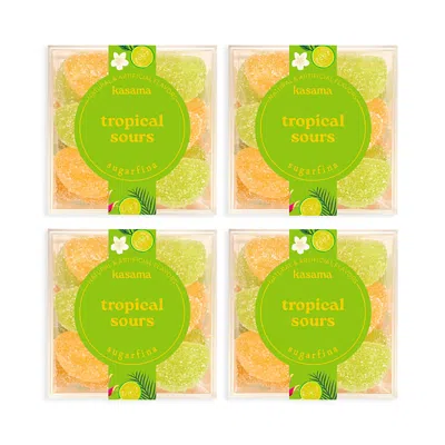 Sugarfina Tropical Sours Candy, Set Of 4