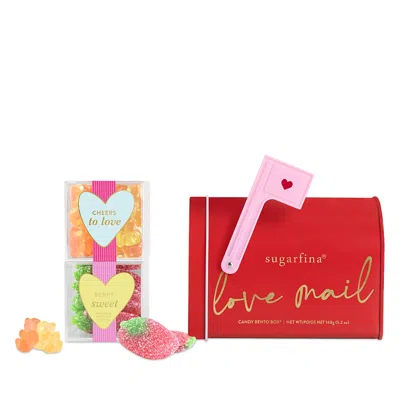 Sugarfina Valentine's Day 2026 2 Piece Candy Mailbox In Multi
