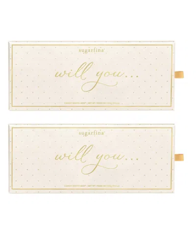SUGARFINA WILL YOU BE MY BRIDESMAID BENTO BOX DUO, 6 PIECES