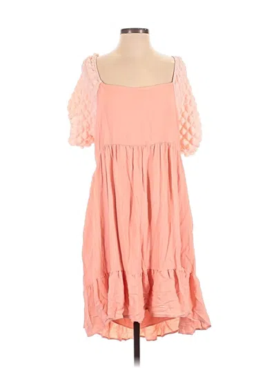 Pre-owned Sugarfox Casual Dress In Pink