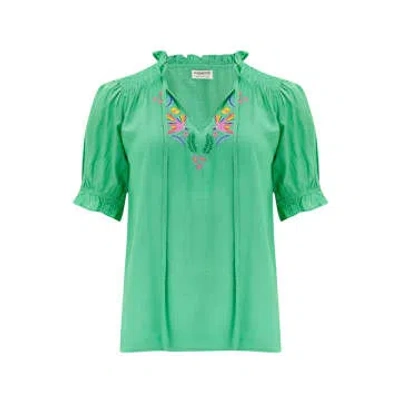 Sugarhill Brighton Angelique Top In Green