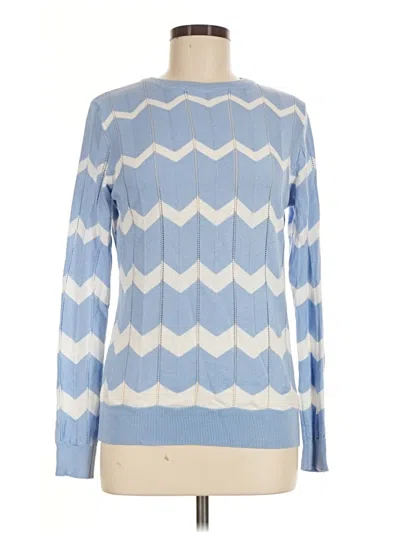 Pre-owned Sugarhill Brighton Pullover Sweater In Blue