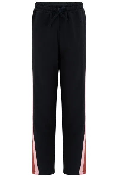 Sugarhill Brighton Women's Alissa Joggers Black, Two Tone Stripe