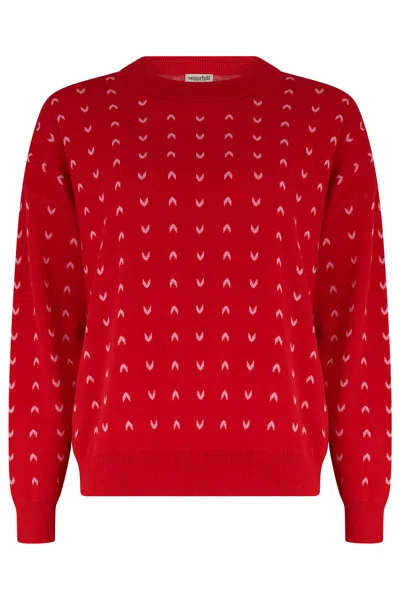 Sugarhill Brighton Women's Andi Sweater Red Hearts