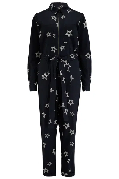 Sugarhill Brighton Women's Anwen Boilersuit Black, Triple Star