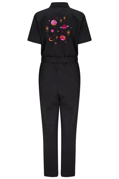 Sugarhill Brighton Women's Billy Boilersuit Black, Planets And Stars