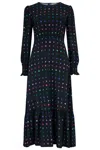 Sugarhill Brighton Women's Isabella Maxi Tea Dress Black, Moon Phases In Black