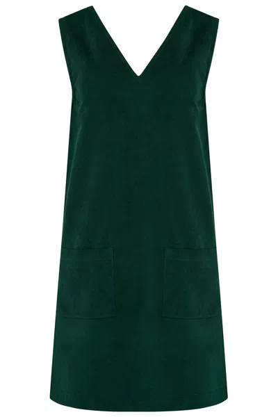 Sugarhill Brighton Women's Kacy Tunic Dress Green Cord