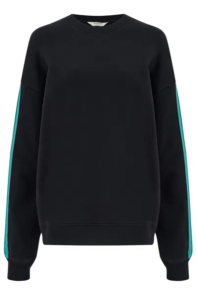 Sugarhill Brighton Women's Magda Sweatshirt Black Rainbow