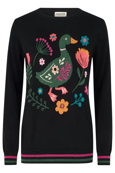 Sugarhill Brighton Women's Rita Sweater Black Duck