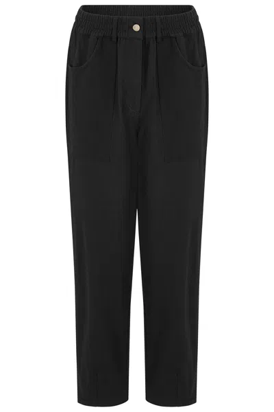 Sugarhill Brighton Women's Rowan Cotton Trousers  Black