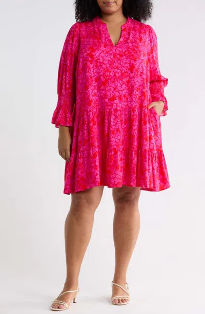 Sugarlips Anamy Shift Minidress In Pink