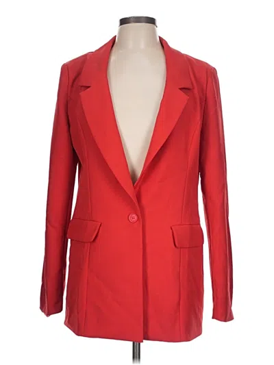 Pre-owned Sugarlips Blazer Jacket In Red
