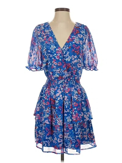 Pre-owned Sugarlips Casual Dress In Blue