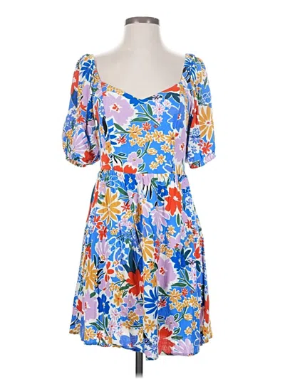 Pre-owned Sugarlips Casual Dress In Blue