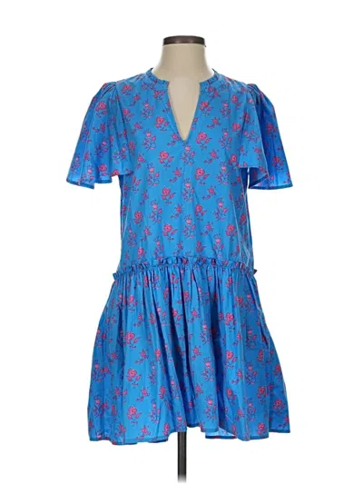 Pre-owned Sugarlips Casual Dress In Blue