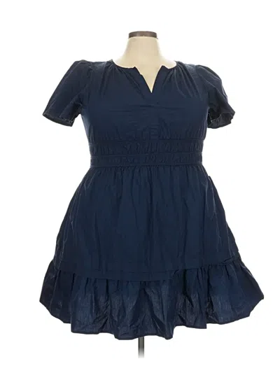 Pre-owned Sugarlips Casual Dress In Blue