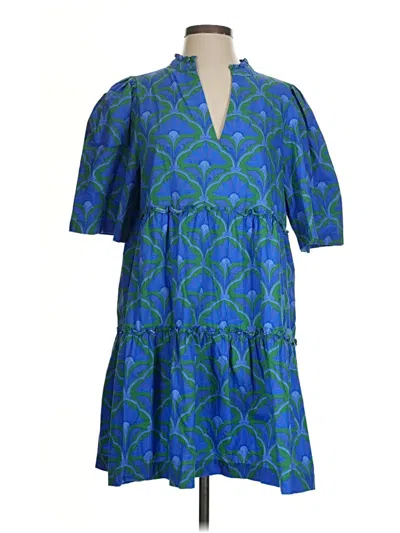 Pre-owned Sugarlips Casual Dress In Blue