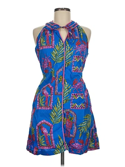 Pre-owned Sugarlips Casual Dress In Blue