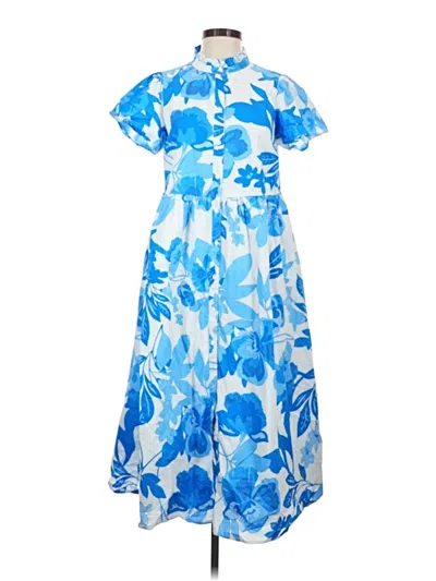 Pre-owned Sugarlips Casual Dress In Blue