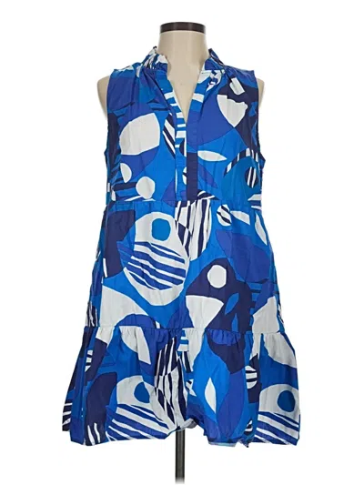 Pre-owned Sugarlips Casual Dress In Blue