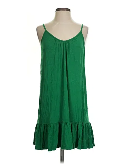 Pre-owned Sugarlips Casual Dress In Green