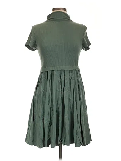 Pre-owned Sugarlips Casual Dress In Green