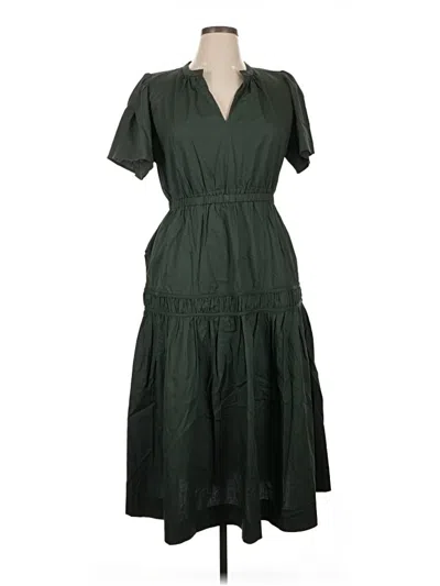 Pre-owned Sugarlips Casual Dress In Green