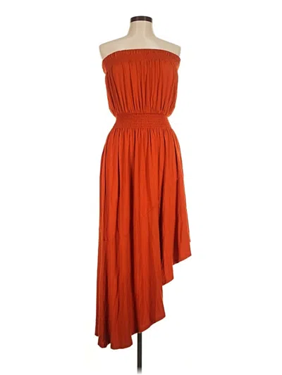 Pre-owned Sugarlips Casual Dress In Orange