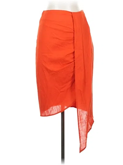 Pre-owned Sugarlips Casual Skirt In Orange
