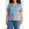 Sugarlips Close To You Floral Top In Multi