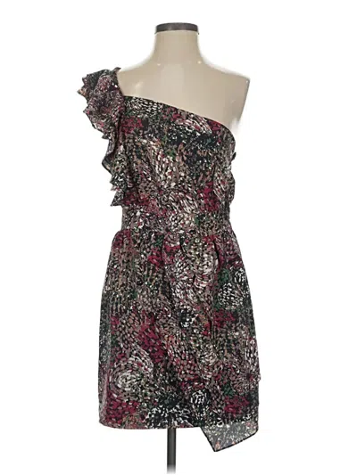 Pre-owned Sugarlips Cocktail Dress In Burgundy