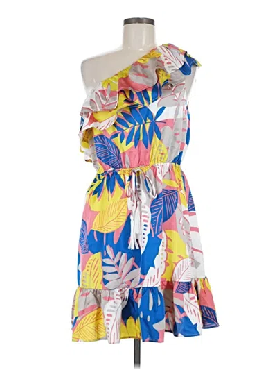 Pre-owned Sugarlips Cocktail Dress In Yellow