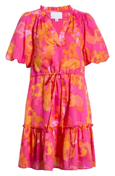 Sugarlips Elaris Floral Noella Shift Minidress In Multi