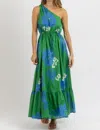 Sugarlips Elya Maxi Dress In Green In Green