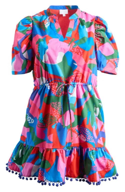 Sugarlips Exene Gerica Floral Shift Dress In Multi